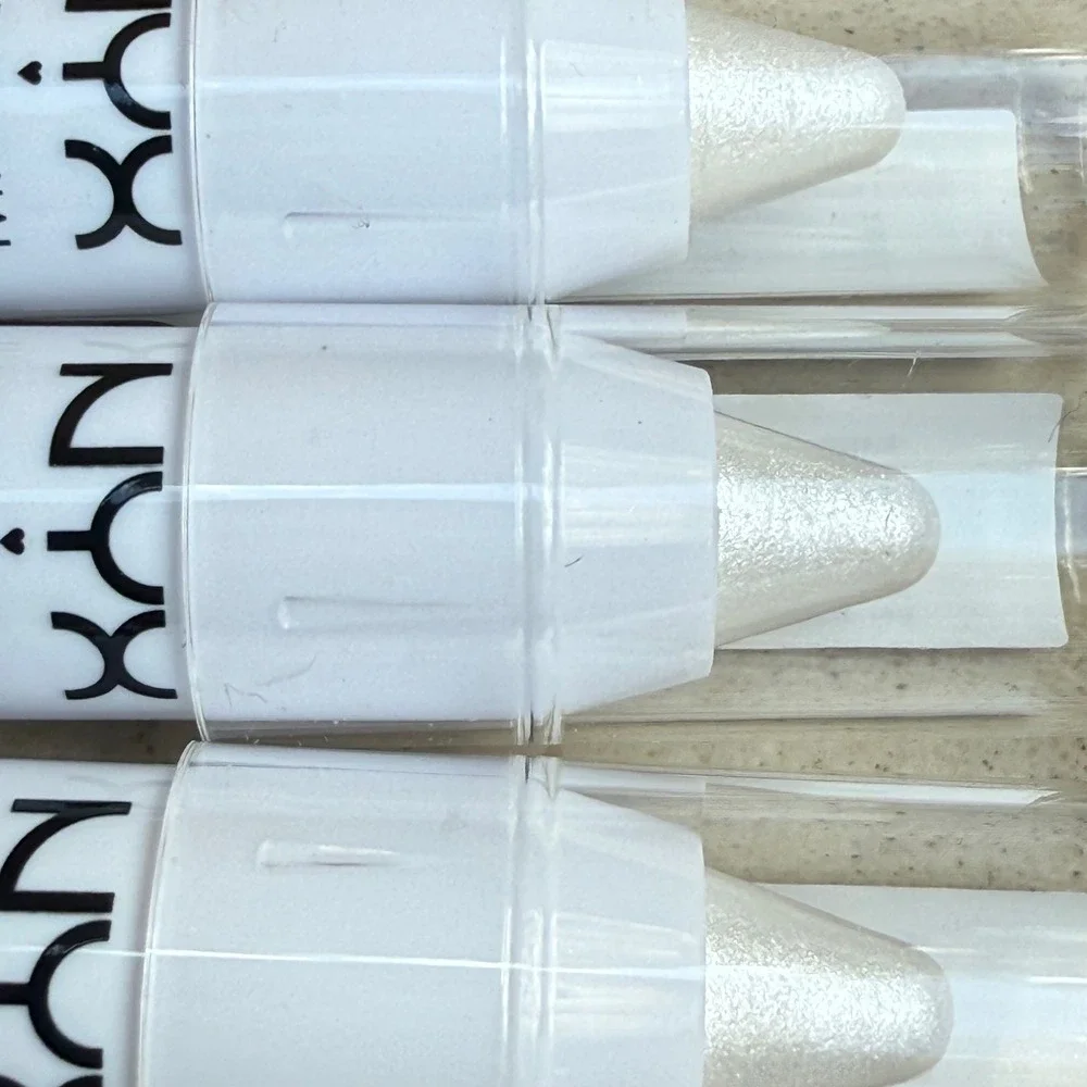 3X NYX Jumbo Multi-Use Face‎ Stick Eyeshadow Eyeliner Highlighter - White